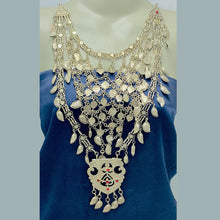 Load image into Gallery viewer, Oversized Gypsy Long Multi-Strand Necklace