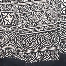 Load image into Gallery viewer, Pure Cotton Black Printed Sindhi Ajrak Shawl for Her