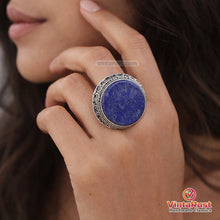 Load image into Gallery viewer, Royal Lapis Stone Statement Ring