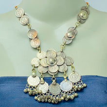 Load image into Gallery viewer, Handmade Vintage Coins Pendant Necklace