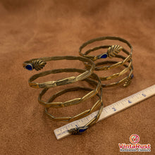 Load image into Gallery viewer, Gypsy Vintage Spiral Cuff Bracelet