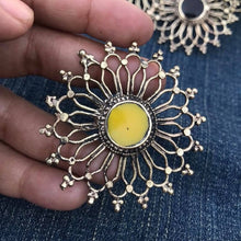 Load image into Gallery viewer, Statement Bohemian Tribal Ethnic Ring