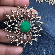 Load image into Gallery viewer, Statement Bohemian Tribal Ethnic Ring