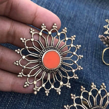 Load image into Gallery viewer, Statement Bohemian Tribal Ethnic Ring