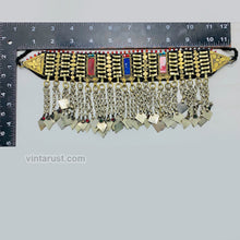 Load image into Gallery viewer, Statement Choker Necklace With Dangling Tassels