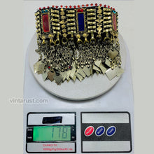 Load image into Gallery viewer, Statement Choker Necklace With Dangling Tassels