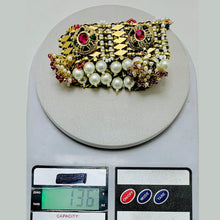 Load image into Gallery viewer, Statement Collar Choker With Multicolor Beads And Pearls