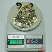 Load image into Gallery viewer, Statement Kuchi Necklace with Coins