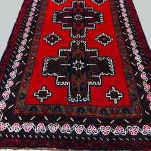 Load image into Gallery viewer, Traditional Handcrafted Balochi Latifi Rug