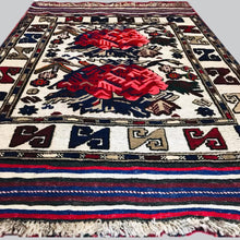 Load image into Gallery viewer, Traditional Handmade Gul Barjista Rug