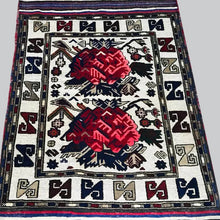 Load image into Gallery viewer, Traditional Handmade Gul Barjista Rug