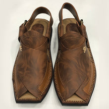 Load image into Gallery viewer, Traditional Handmade Men Tan Casual Sandal