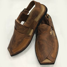 Load image into Gallery viewer, Traditional Handmade Men Tan Casual Sandal