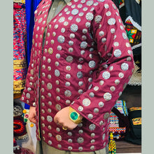 Load image into Gallery viewer, Traditional Handmade Unisex Coat With Metal Motifs Work