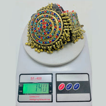 Load image into Gallery viewer, Traditional Multicolor Rustic Matha Patti