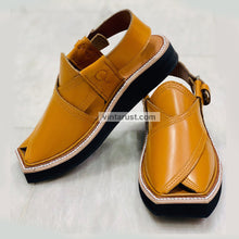 Load image into Gallery viewer, Traditional Peshawari Chappal Sandals For Men