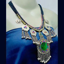 Load image into Gallery viewer, Tribal Boho Gypsy Dangle Coins Necklace