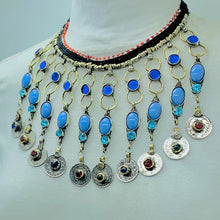 Load image into Gallery viewer, Tribal Dangling Coins Choker Necklace