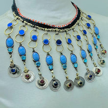 Load image into Gallery viewer, Tribal Dangling Coins Choker Necklace