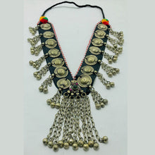 Load image into Gallery viewer, Tribal Gypsy Long Bells Nomadic Necklace