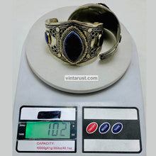 Load image into Gallery viewer, Tribal Handmade Bracelet With Lapis Lazuli Stone