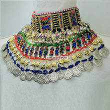 Load image into Gallery viewer, Tribal Handmade Ethnic Choker Necklace