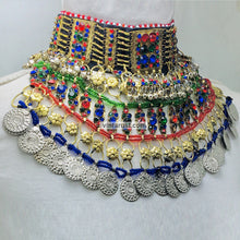 Load image into Gallery viewer, Tribal Handmade Ethnic Choker Necklace