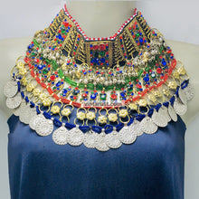 Load image into Gallery viewer, Tribal Handmade Ethnic Choker Necklace