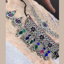 Load image into Gallery viewer, Tribal Handmade Silver Kuchi Jewelry Set