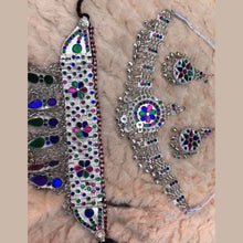 Load image into Gallery viewer, Tribal Handmade Silver Kuchi Jewelry Set