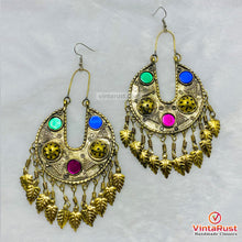 Load image into Gallery viewer, Handmade Kuchi Tribal Hoop Earrings