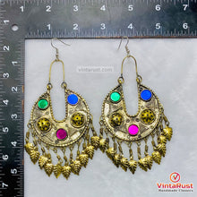 Load image into Gallery viewer, Handmade Kuchi Tribal Hoop Earrings