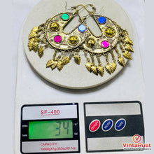 Load image into Gallery viewer, Handmade Kuchi Tribal Hoop Earrings