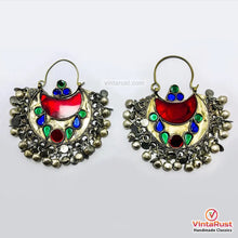 Load image into Gallery viewer, Tribal Kuchi Multicolor Bali Boho Earrings