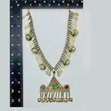 Load image into Gallery viewer, Tribal Long Pendant Necklace With Bells