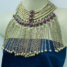 Load image into Gallery viewer, Tribal Multilayers Statement Collar Choker Necklace