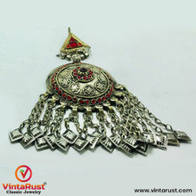 Load image into Gallery viewer, Tribal Oversized Glass Stones Earrings