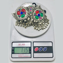 Load image into Gallery viewer, Tribal Three Rings Necklace With Silver Bells