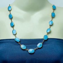 Load image into Gallery viewer, Bohemian Tribal Turquoise Gemstone Necklace