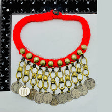 Load image into Gallery viewer, Tribal Vintage Coins Choker Necklace