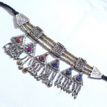 Load image into Gallery viewer, Tribal Vintage Kuchi Dangling Six Pendants Necklace