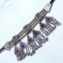 Load image into Gallery viewer, Tribal Vintage Kuchi Dangling Six Pendants Necklace
