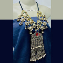 Load image into Gallery viewer, Tribal Vintage Necklace With Long Dangling Bells