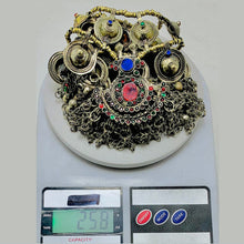 Load image into Gallery viewer, Tribal Vintage Necklace With Long Dangling Bells