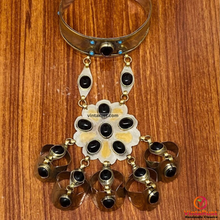 Load image into Gallery viewer, Turkmen Slave Bracelet With Black Stones
