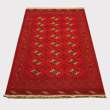 Load image into Gallery viewer, Traditional Turkmen Handmade Yamut Rug