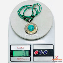 Load image into Gallery viewer, Turquoise Beaded Light Weight Pendant Necklace