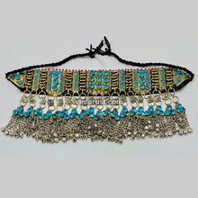Load image into Gallery viewer, Turquoise Stones Handmade Choker Necklace