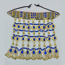 Load image into Gallery viewer, Unique Blue Stones Oversized Necklace