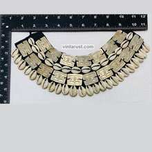 Load image into Gallery viewer, Unique Boho Necklace With Shells and Metal Pieces